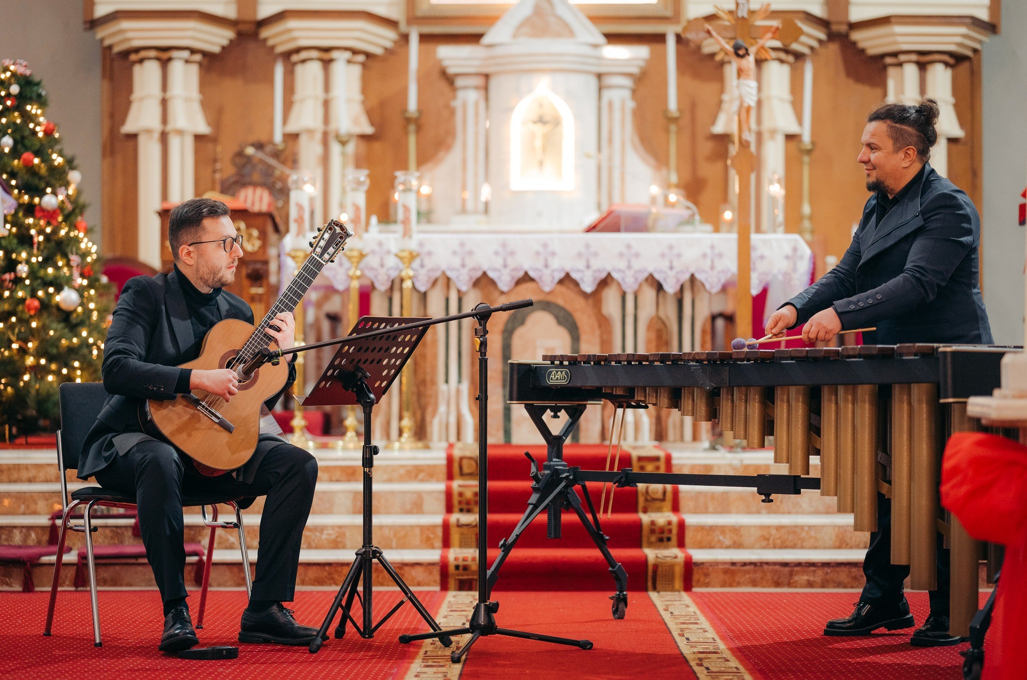 Artists performing at the Christmas concert