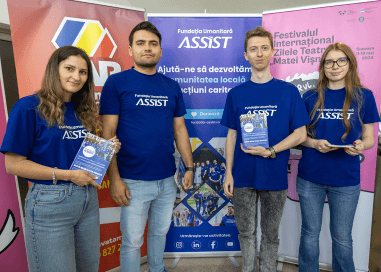 Kulturevent „Internationales Theaterfestival Matei Vișniec“, unterstützt von der Humanitären Stiftung ASSIST