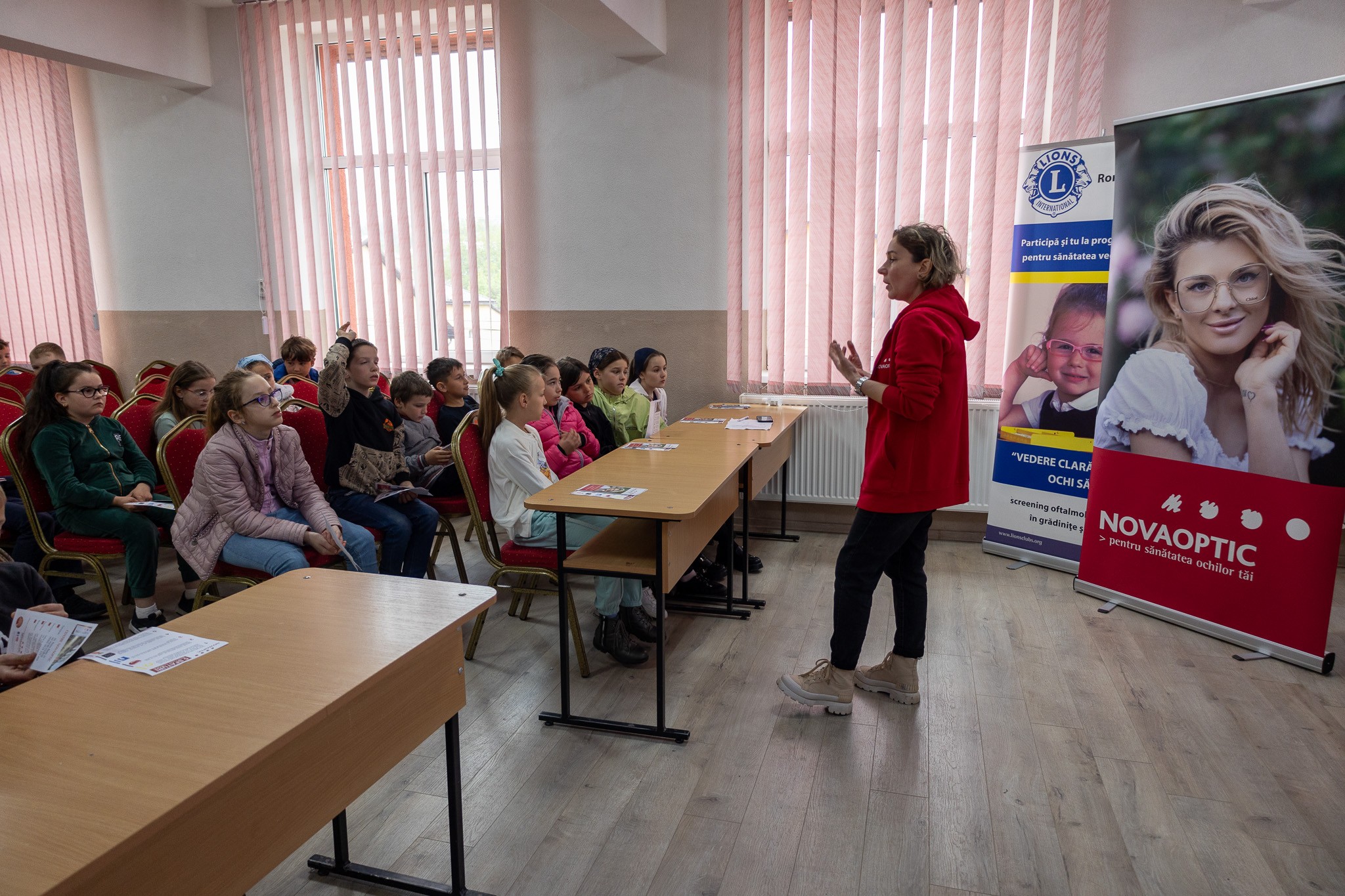Caravana Educationala la Scoala Gimnaziala din Udesti