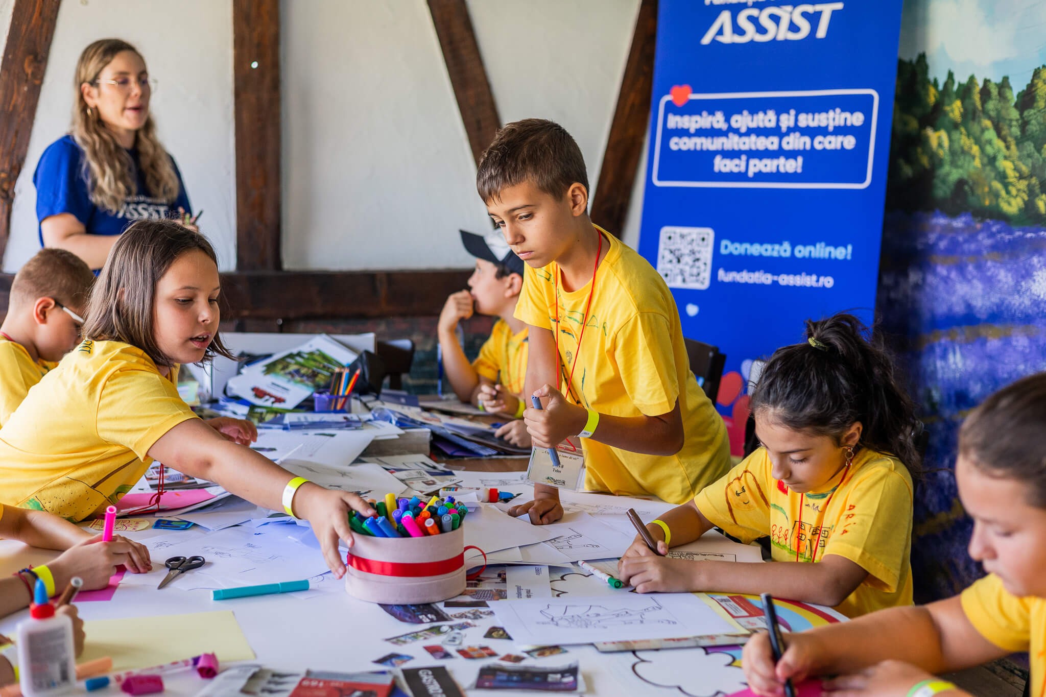 Creative workshop at the Summer School