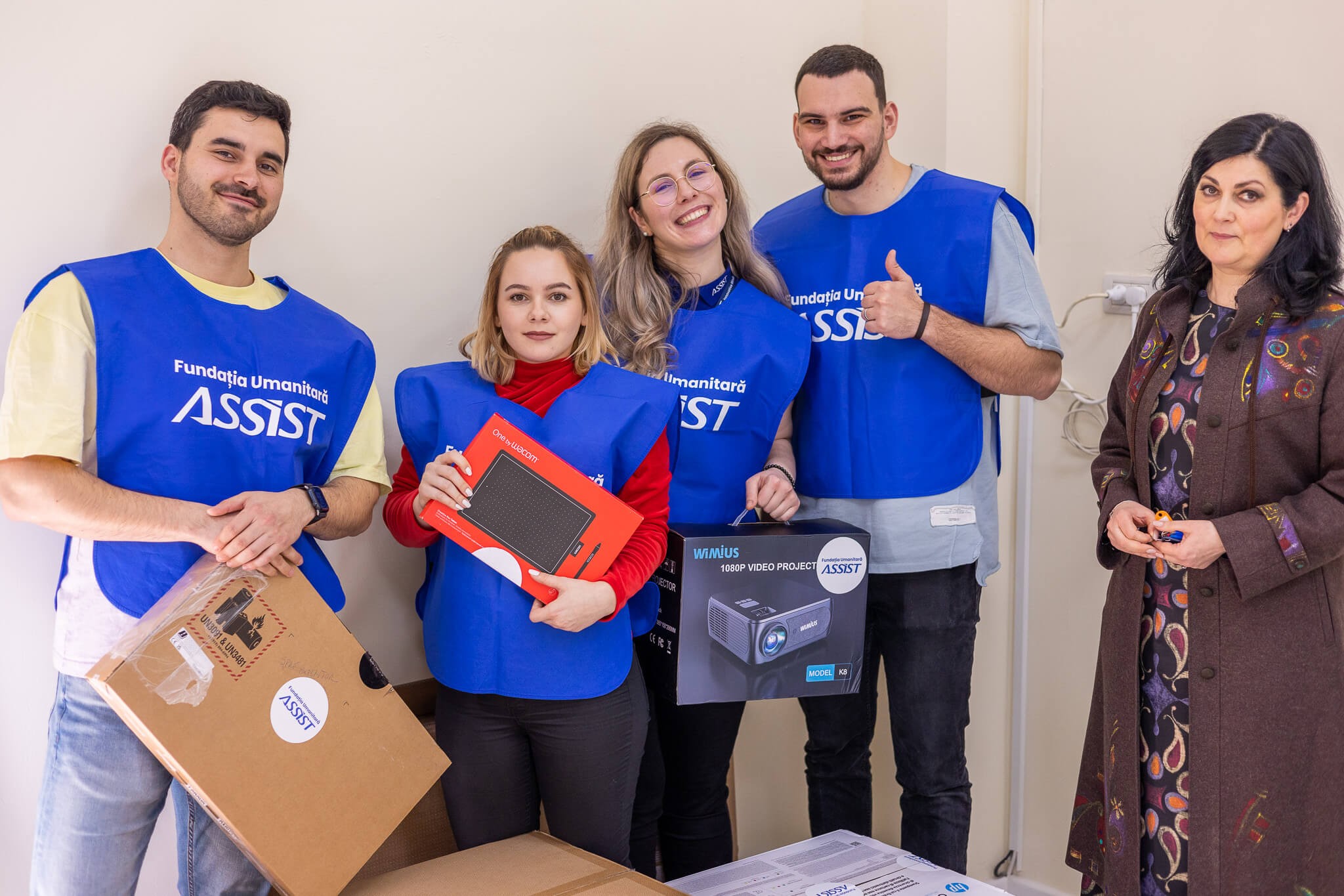Dotare_Liceu_Nicu_Gane-Fundatia_Umanitara_ASSIST_Suceava