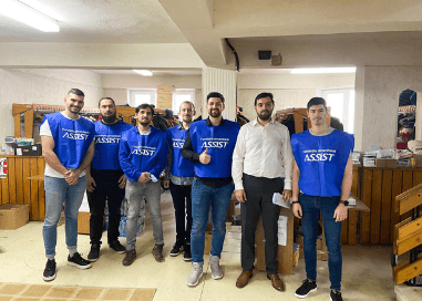 Humanitarian aid for refugees from Ukraine