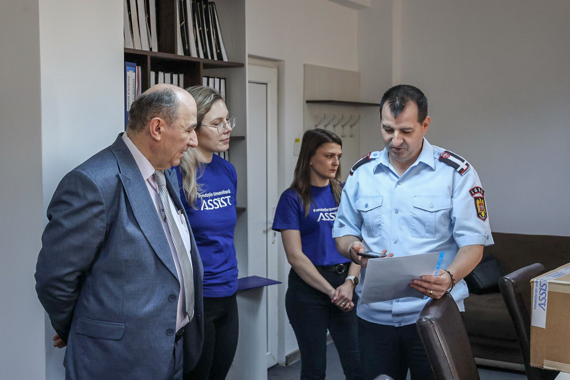 ISU Suceava representative and professor Crăciun