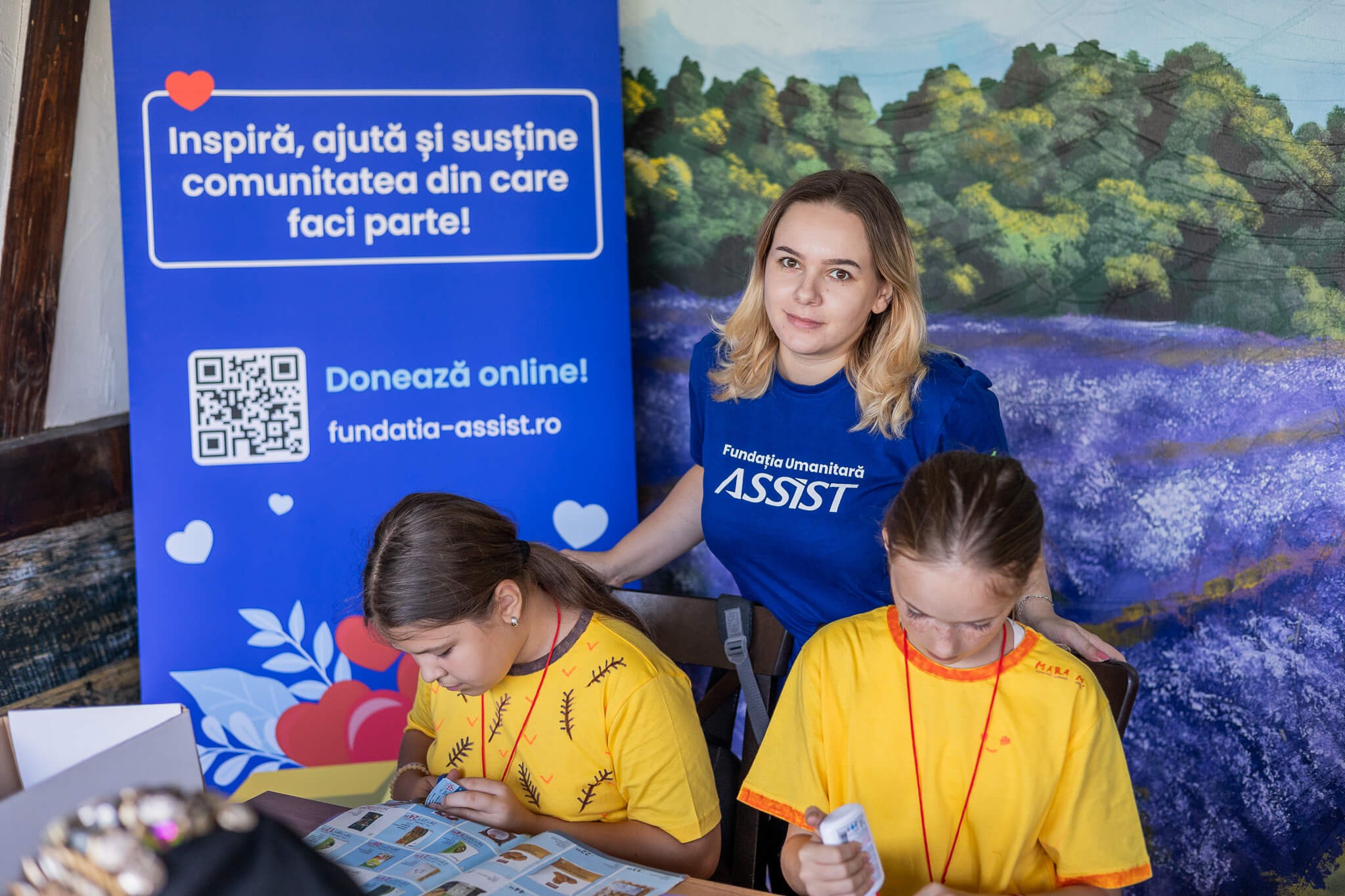 Fundatia Umaniatara ASSIST volunteer