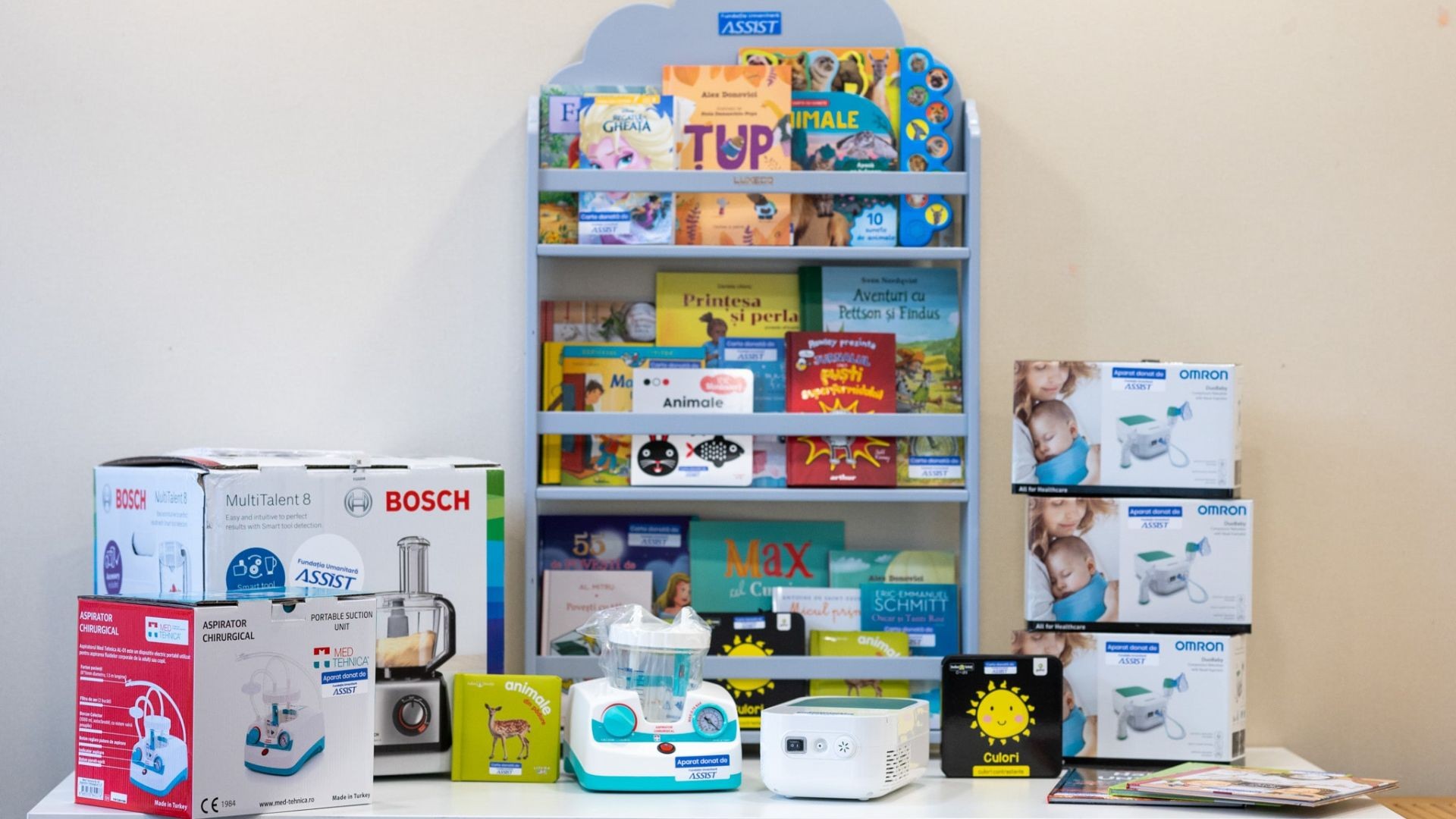 Am dotat secția de pediatrie din Suceava cu echipamente medicale moderne și facilități pentru copii - Fundatia Umanitara ASSIST