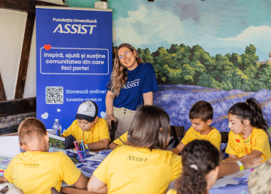 Școala de vară - "Copilăria, o lume de vis": Un proiect de succes susținut de Fundația Umanitară ASSIST 