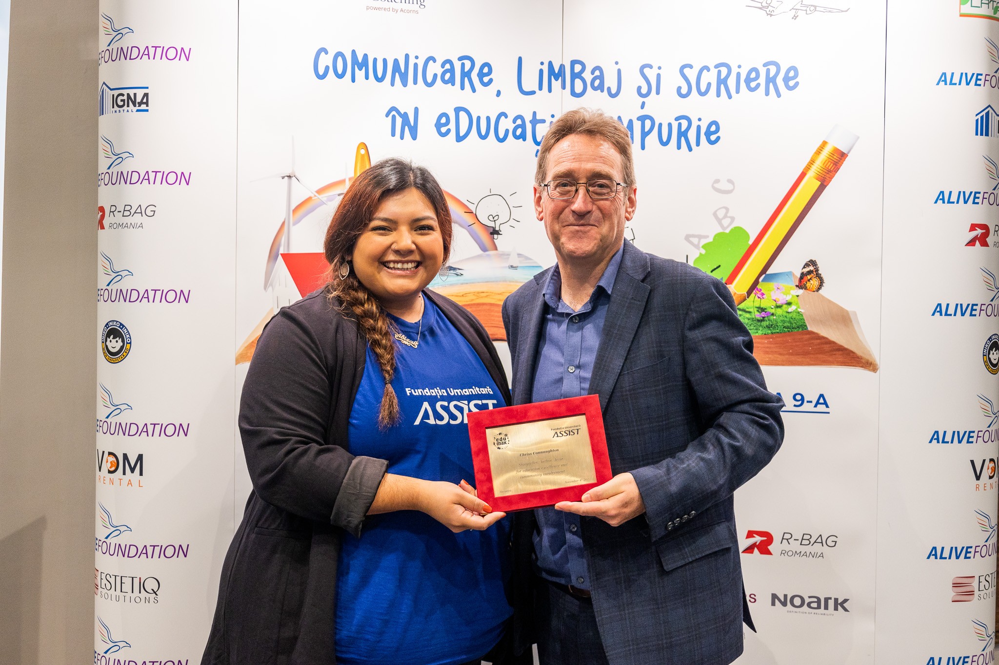 Rebeca Valencia and Chris Connaughton