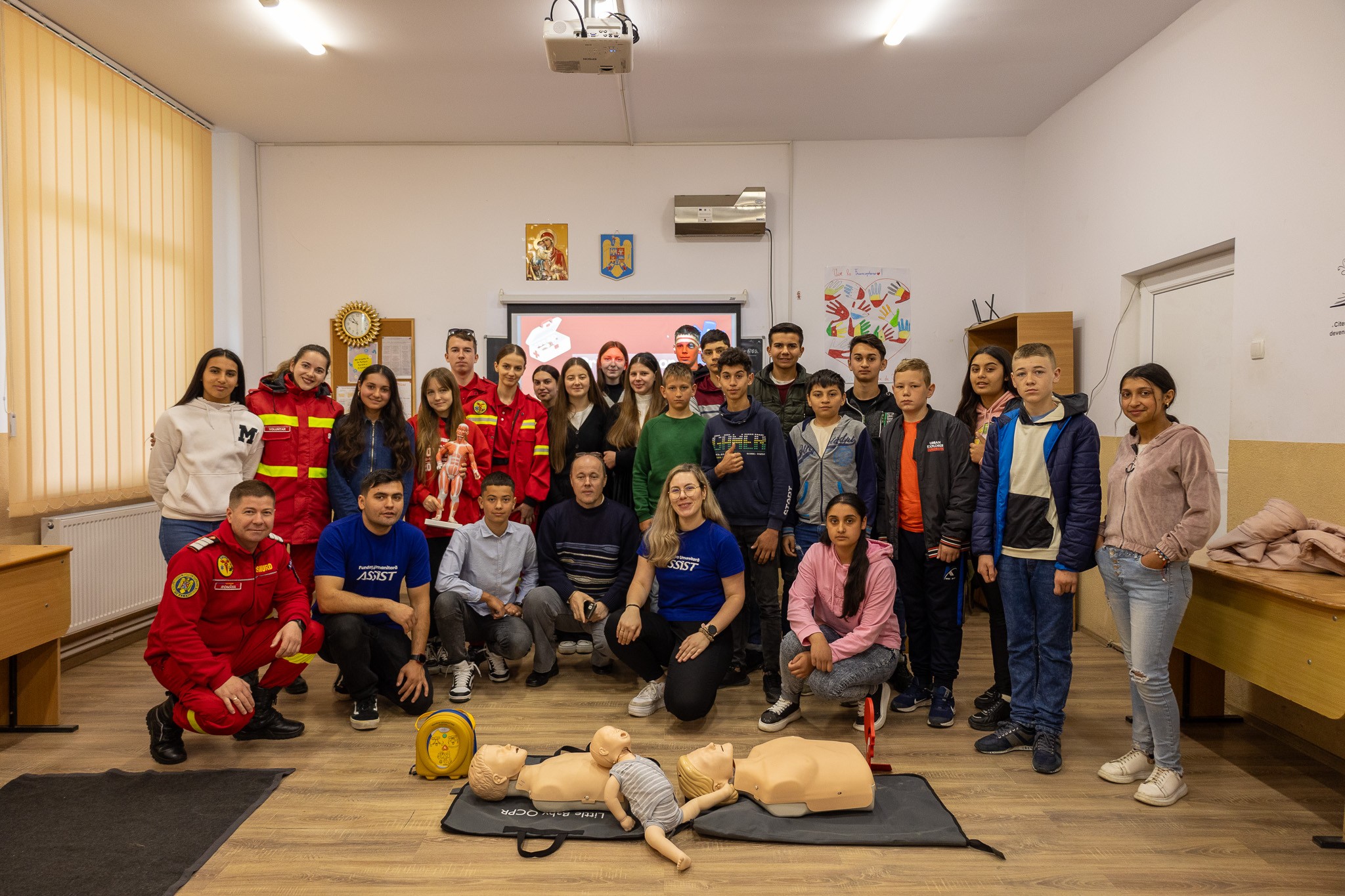 Caravana Educationala la Scoala Gimnaziala din Udesti