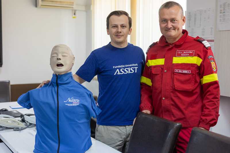 The ASSIST Humanitarian Foundation and ISU Suceava paramedic