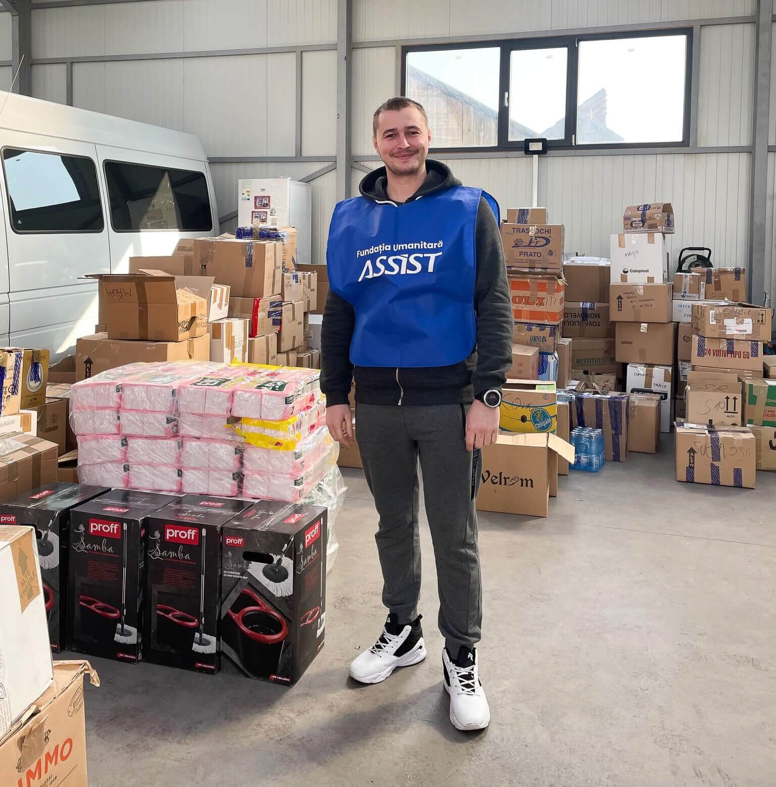 Ajutor umanitar pentru refugiatii din Ucraina