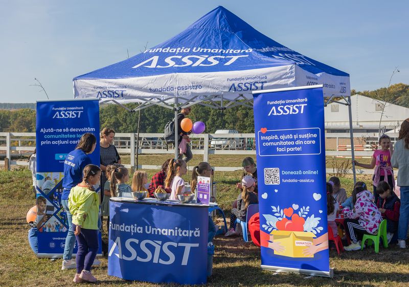 ASSIST Humanitarian Foundation stand