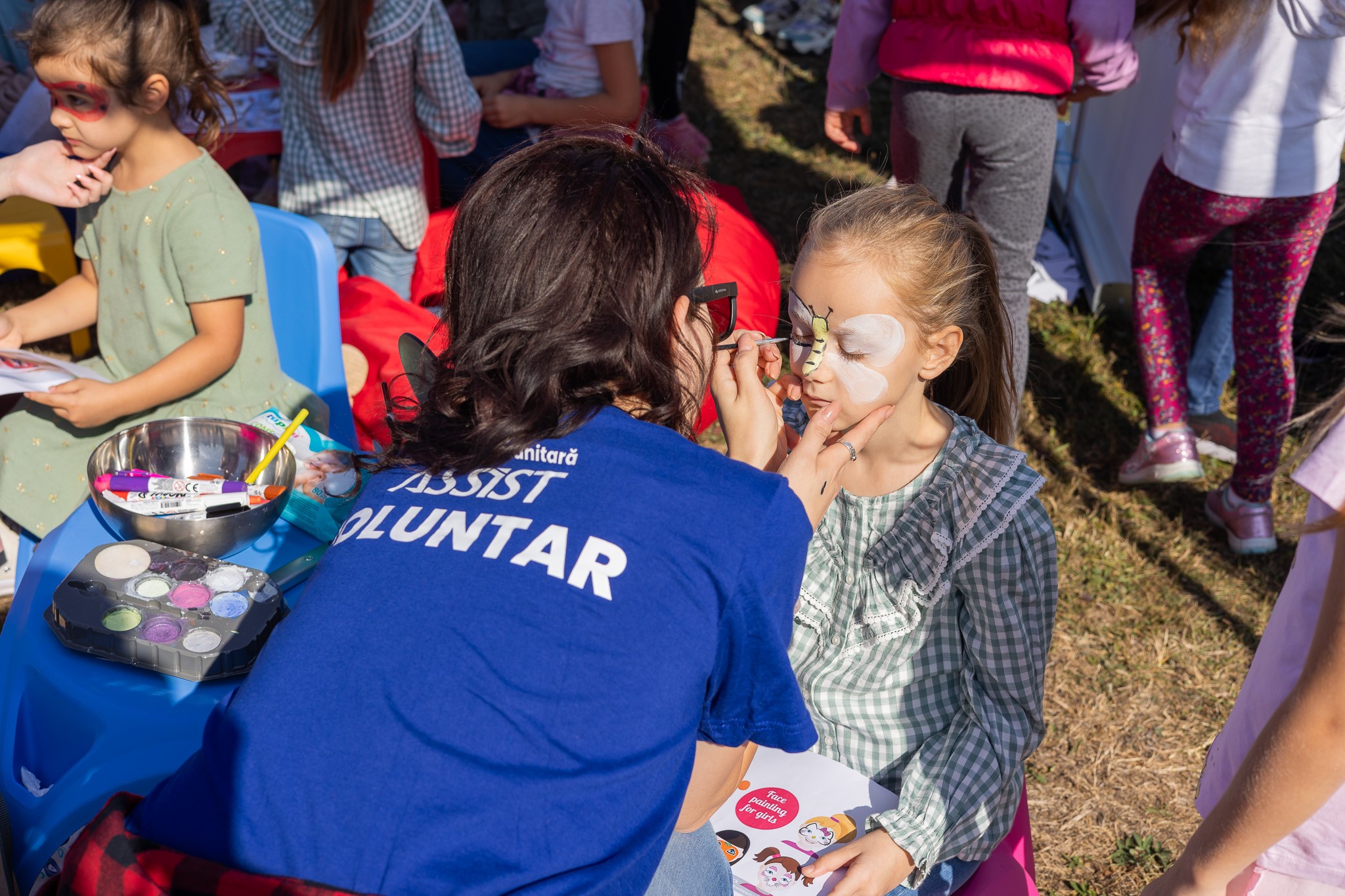 Face painting workshop for children