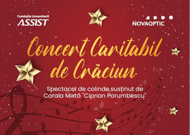 Charity Christmas concert to help the pediatric ward at Suceava County Hospital