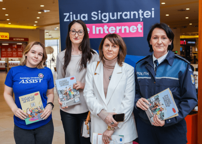 Fundația Umanitară ASSIST susține Educația pentru siguranță în era digitală - Suceava