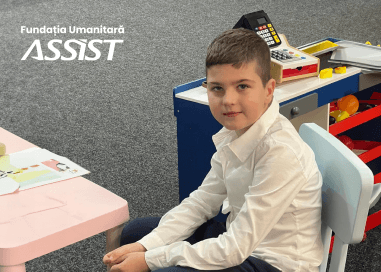 Fundația Umanitară ASSIST crede în șanse egale pentru copiii cu TSA