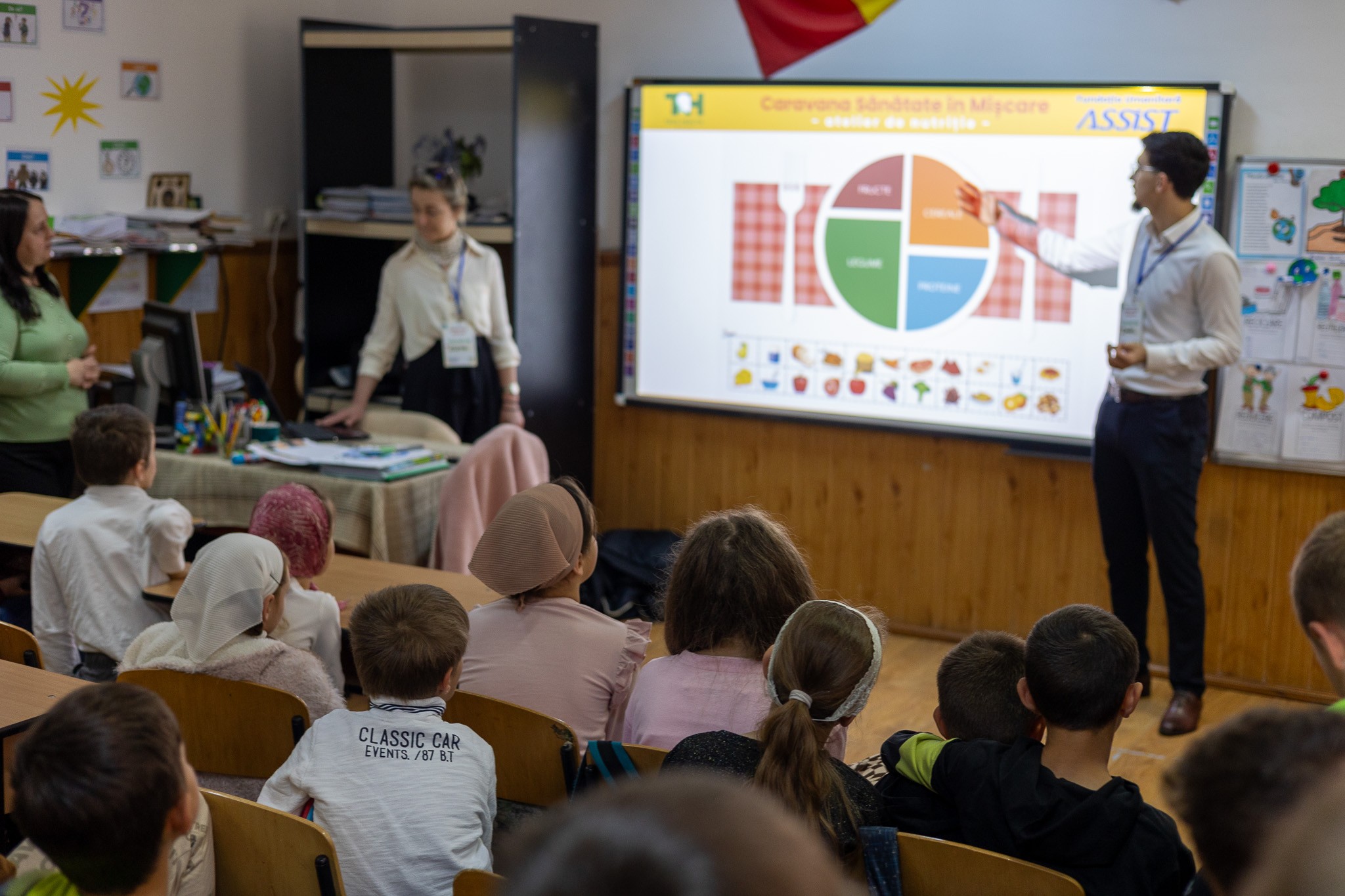 Caravana Educationala la Scoala Gimnaziala din Udesti