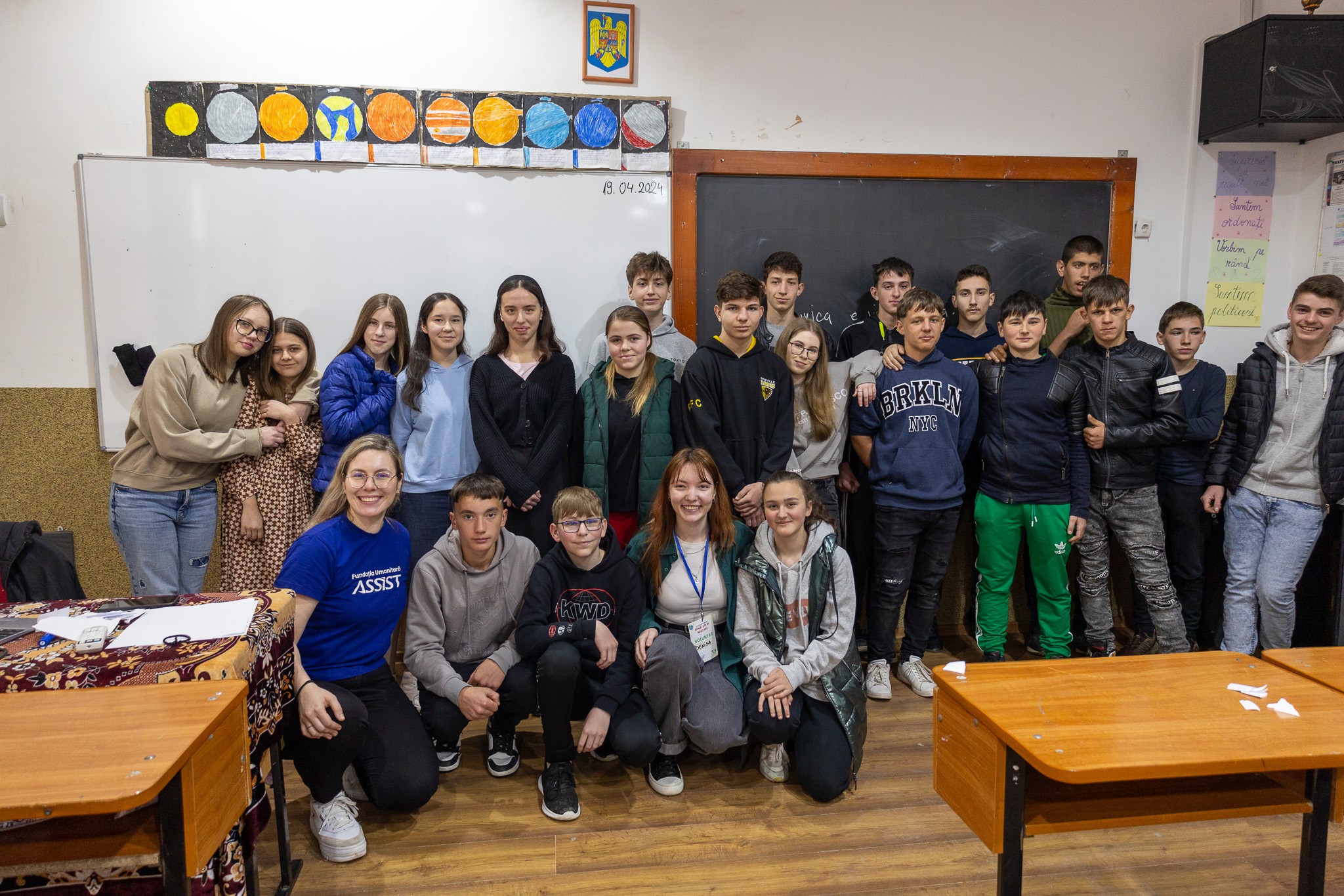 Caravana Educationala la Scoala Gimnaziala din Udesti