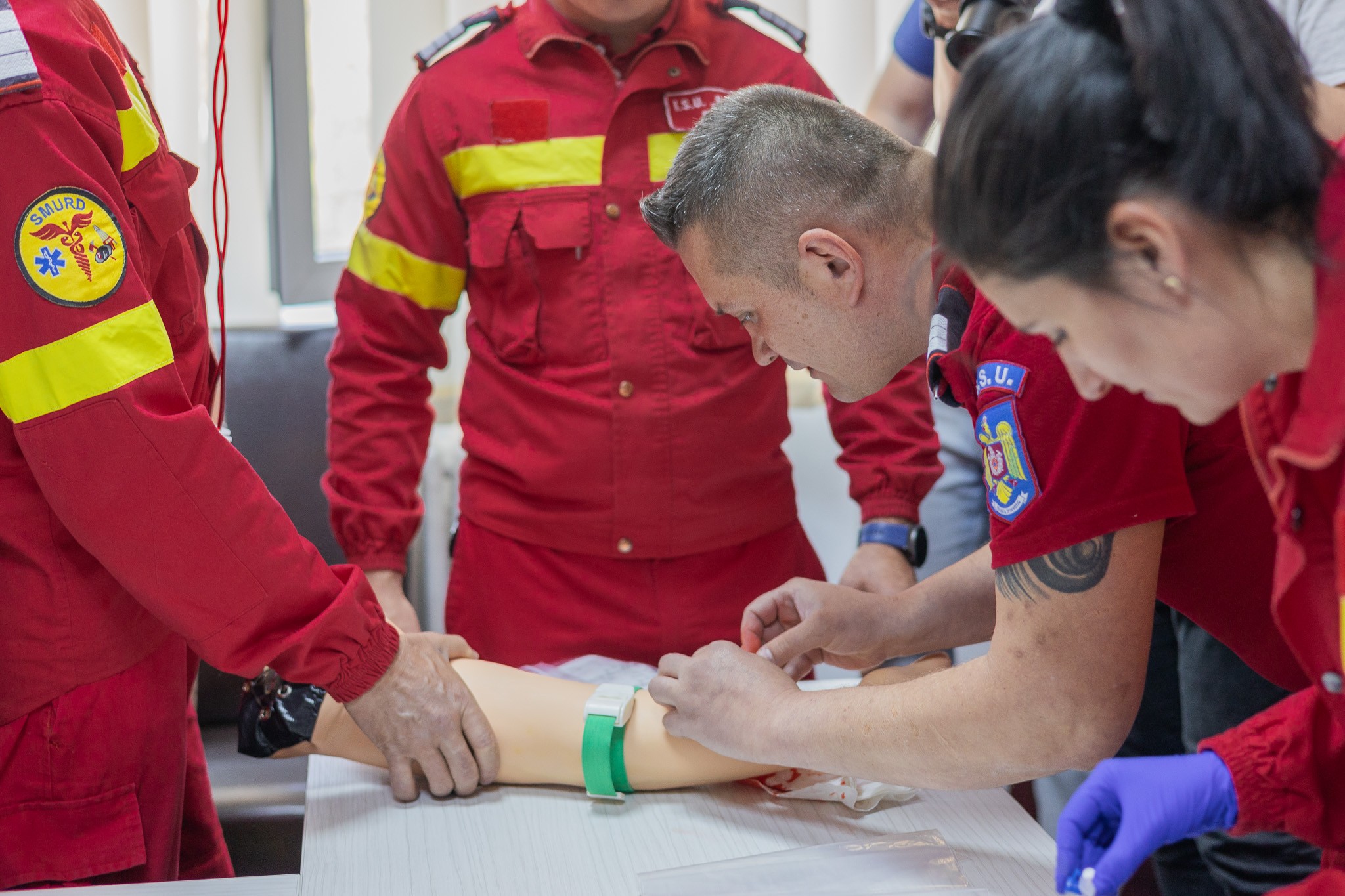 Intravenous arm practice