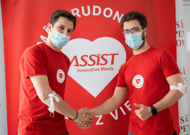 Blood donation campaign for Ukraine