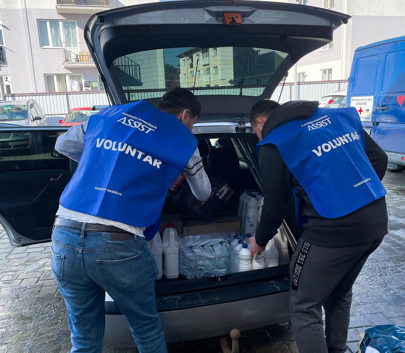 Campanie umanitara pentru refugiatii din Ucraina