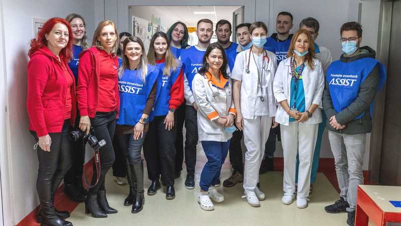 Am dotat secția de pediatrie din Suceava cu echipamente medicale moderne și facilități pentru copii - Fundatia Umanitara ASSIST