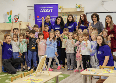 Fundația Umanitară ASSIST Aduce Creativitate de Paște celor Mici 