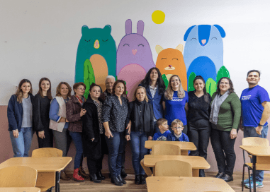 Fundația Umanitară ASSIST transformă Școala Gimnazială Fântânele într-un spațiu mai prietenos pentru elevi 