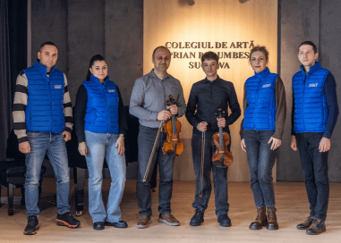ASSIST Humanitarian Foundation Supports Music Education in Suceava Through Violin Donation