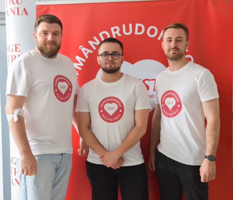 A patra editie a campaniei “Doneaza sange. Fii #MandruDonator!”, de Ziua Mondiala a Donatorului de Sange - Fundatia Umanitara ASSIST - Suceava