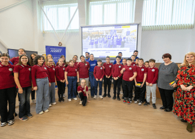 Creative workshops with students from Suceava on International Children's Book Day 
